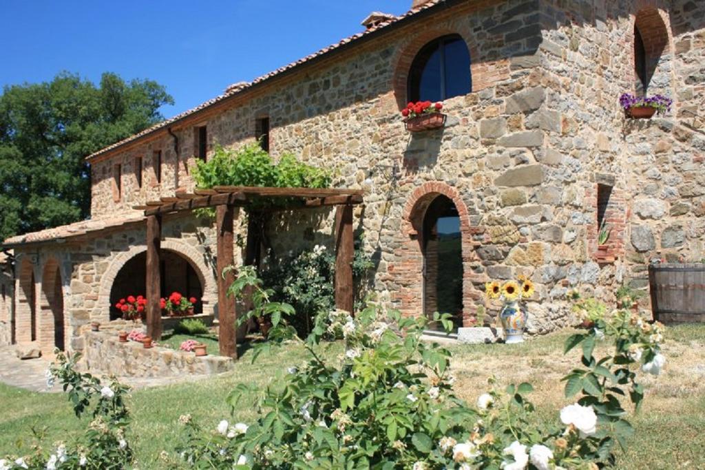 Le Piane Villa Castiglione dʼOrcia Eksteriør billede